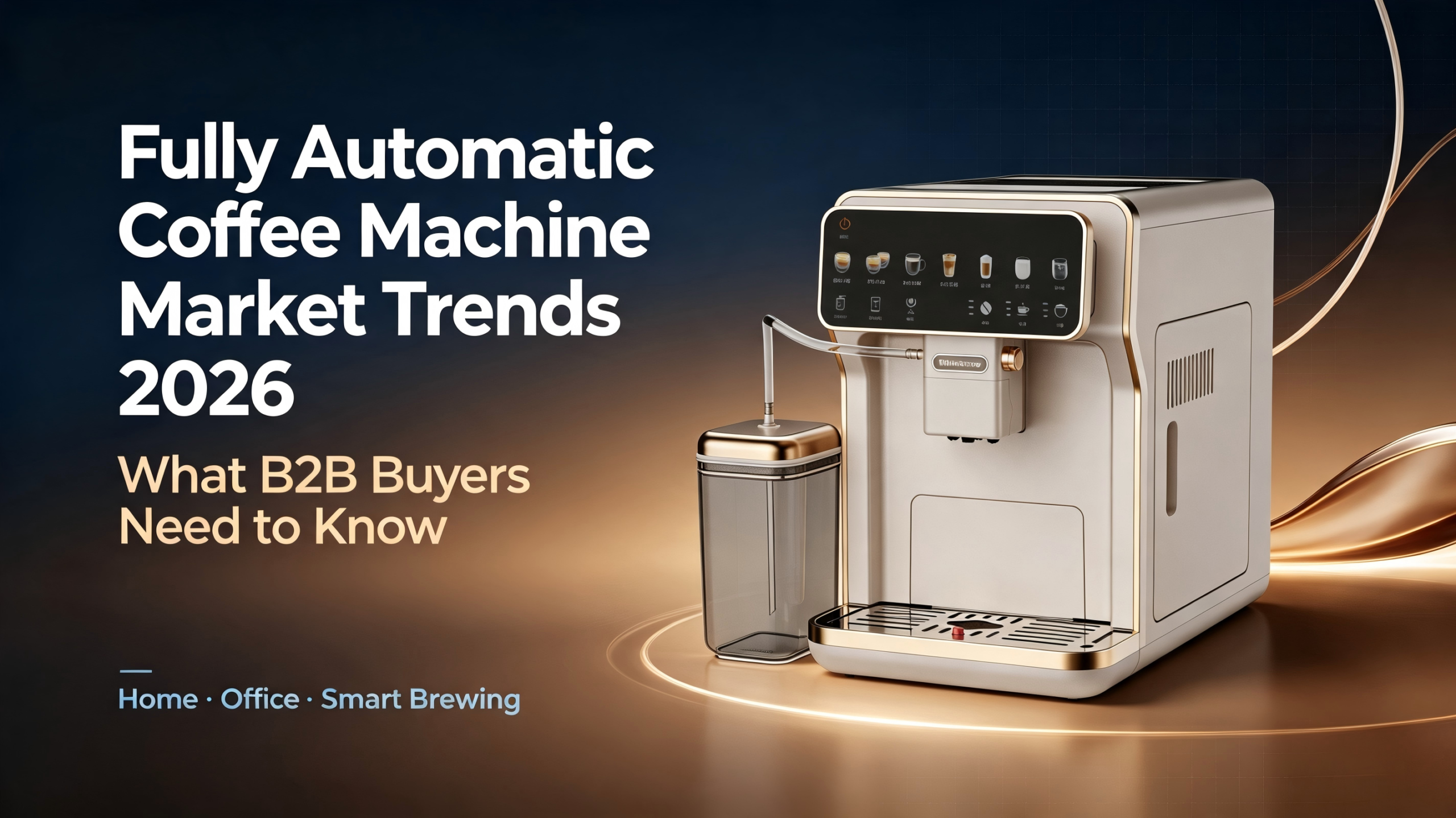 Fully Automatic Coffee Machine Market Trends 2026: What B2B Buyers Need to Know