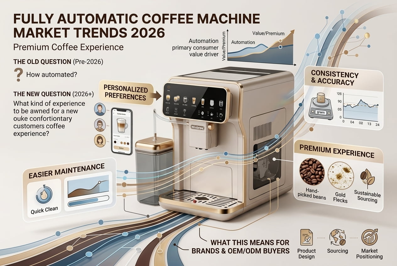 fully automatic coffee machine market trends 2026
